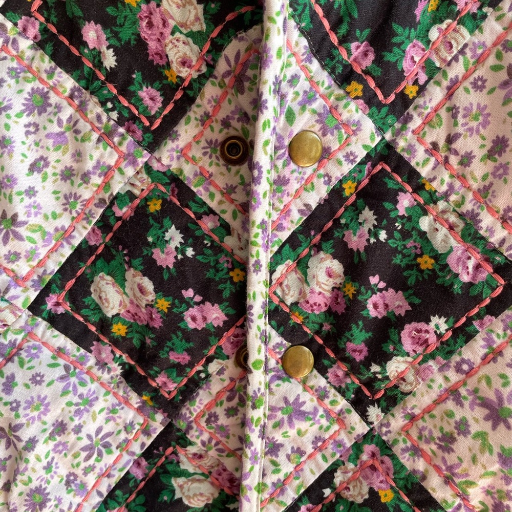 Gorgeous Clare V Timothé Cotton Quilted Vest XL/XXL Reversible has Pockets - Picture 2 of 7